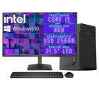 Computador Completo 3green Desktop Intel Core i5 8GB Monitor 21.5" Full HD HDMI SSD 256GB Windows 10 3D-116