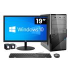 Computador Completo Core i5 4 GERAÇÃO 8GB de RAM SSD 240 GB Monitor LED 19" HDMI