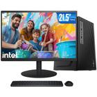 Computador Completo Fácil Office, Intel Core i7, 16GB RAM, SSD 480GB, Monitor LED 21.5 polegadas, mouse, teclado, bivolt, Windows 10 Pro