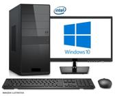 Computador completo i5 10 geração/8gb/ssd 240gb/monitor de 19,5"/teclado/mouse e caixa de som