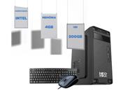 Computador completo intel 4gb hd 500gb teclado e mouse - OUZZE
