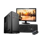 Computador Completo Intel Core I3 8Gb Hd 500Gb Mouse Monitor