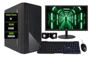 Computador Completo Intel Core I5 16gb Ssd 480gb Monitor 19 - PERFECTINFO