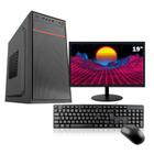 Computador Completo Intel Core I5 3 8Gb Hd 500Gb Monitor - F-new