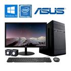 Computador Completo PC CPU Flex ASUS Intel Core i3 10GB SSD 120Gb Com Kit Monitor 19" Windows 10