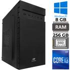 Computador Core i3-2120, Memória RAM 8GB, SSD 256GB, GT-H61 Com Slot M2, Rede Gigabit, MT-32BK, Windows - SobralTec