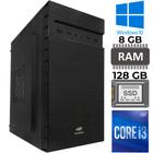 Computador Core i3-2120, SSD 128GB, 8GB RAM, GT-H61 Com Slot M2, Rede Gigabit, MT 32BK, Windows 10 - SobralTech