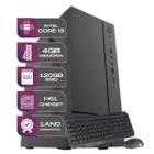 Computador Core i3 4gb 120gb ssd kit teclado e mouse - PC Master