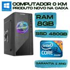 Computador Core i3, 8GB, SSD 480GB, Windows 10, Completo.