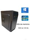 computador cpu core i3+4gb de memoria+ ssd 120gb. - gigabyte