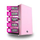 Computador Cpu Rosa Core i3 4ª ger 4130 16gb 512gb sata Kit teclado e Mouse - PC Master - PC Master