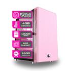 Computador Cpu Rosa Core i3 4ª ger 4130 4gb 120gb ssd sata Kit teclado e Mouse - PC Master - PC Master