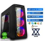 Computador Gamer AEZ Intel Core i5, 8GB, SSD 240GB, VGA 2GB, Linux