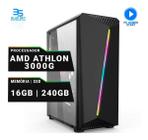 Computador Gamer Amd Athlon 3000G, Ssd 240Gb, 16Gb Ddr4 400W - Geral