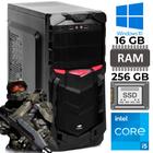 Computador Gamer Core i5-3570, SSD 256GB, Memória RAM 16GB, Fonte Real 500W, Windows - SobralTech