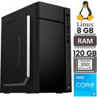 Computador I3-2120,8G Ram,120G Ssd,Gt-H61 M2,Mt-34Bk,Linux - Sobraltech