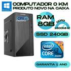 Computador i3, 8GB, SSD 240GB, Windows 10 Pro Trial.