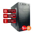 Computador Intel Core I3, 4GB, SSD 120GB Goldentec