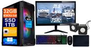 Computador Intel Core I5 6500, 16GB DDR4, SSD 1TB M2 + Fonte 500w + Monitor 21.5P +Teclado+Mouse - Tech Power