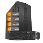 Computador Intel i5 3470 8Gb Ssd 480Gb GT610 2Gb + Kit