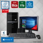Computador + Monitor 19,5 Intel Core i5 7ª Geração 8GB HD 1TB Windows 10 Certo PC SELECT 041