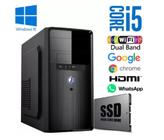 Computador Pc Cpu Core i5 8ª Geração 8gb DDR4 - memória Ssd 240GB - Windows 10 - MJB TECH - intel