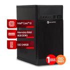 Computador PC Desktop Intel Core i3 8GB DE RAM SSD 240GB Goldentec