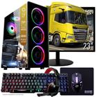 Computador PC Gamer Completo TOB Intel Core i7 SSD 480GB 16GB Teclado Mouse Mouse Pad e Headset Gamer Monitor 23" Windows 10 Pro Trial - TOB COMPUTERS