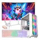 Computador Pc Gamer Intel Core i9 11ª Geração 64gb Ram Nvme 1tb Rtx 3060 Monitor 23" 180Hz Curvo - Branco