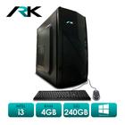 Computador PC Intel Core i3 3240 4GB 240GB Windows 10 + Teclado e Mouse - ARK