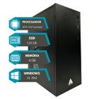 Computador Pc Intel I3 4GB DDR4 120 SSD 6 Geração Win10 Pro - MultiPC