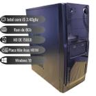 Computador Pc Intel I5 4 Ram 8gb Hd 750gb Placa Asus H81m-c