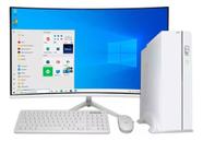 Computador Pc Slim Branco I7 16gb Ram Ssd 480gb Tela 23 Wifi