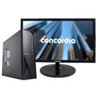 Computador SFF Concórdia Completo Com Monitor 21,5'' Processador Core i7 9700 8GB DDR4 SSD 480GB FreeDos