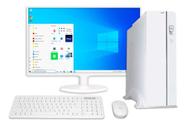 Computador Slim Intel Core I3 4gb Ssd 240gb Tela 17 Wifi Nf