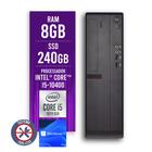 Computador Slim Intel Core i5 10ª Geração 8GB SSD 240GB Windows 11 PRO Certo PC Corporate 805