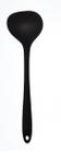 Concha Cabo Maciço 29,5cm em Silicone Preto UnyHome