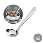 Concha de inox oriente grande ou pequena para feijão e molhos de cozinha - Original line