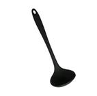 Concha de Silicone Preto Antiaderente Para Feijão Sopa 28cm Utensilio de Cozinha