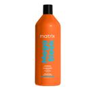 Condicionador Matrix Mega Sleek Frizz-Control 1L com manteiga de karité