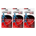 Condricart ultra Colageno tipo II 60 capsulas kit com 3 unidades - Sidney Oliveira