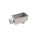 Condulete fixo 2" tipo "LB" - com tampa / sem rosca / sem pintura