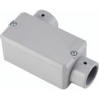 Condulete fixo 3/4" tipo "LL" - com tampa / rosca BSP / com pintura eletrostática a pó