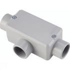 Condulete fixo tipo "T" Tramontina 2" - com tampa - sem rosca - com pintura