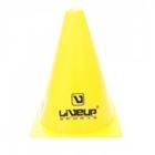 Cone de Agilidade Treino Funcional 18cm Amarelo - Liveup