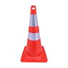 Cone de Sinalização 75 Cm Laranja e Branco Plastcor