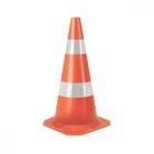 Cone Flexivel Plastcor Plastico Refletivo Laranja 75Cm  70000652