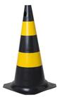 Cone Rígido Plt 75cm Sinalização De Trânsito