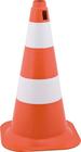 Cone sinalização 50cm laranja/branco polietileno - Vonder