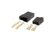 Conector 2 Vias C/ Terminais - Pct C/ 10